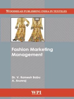 cover image of Fashion Marketing Management